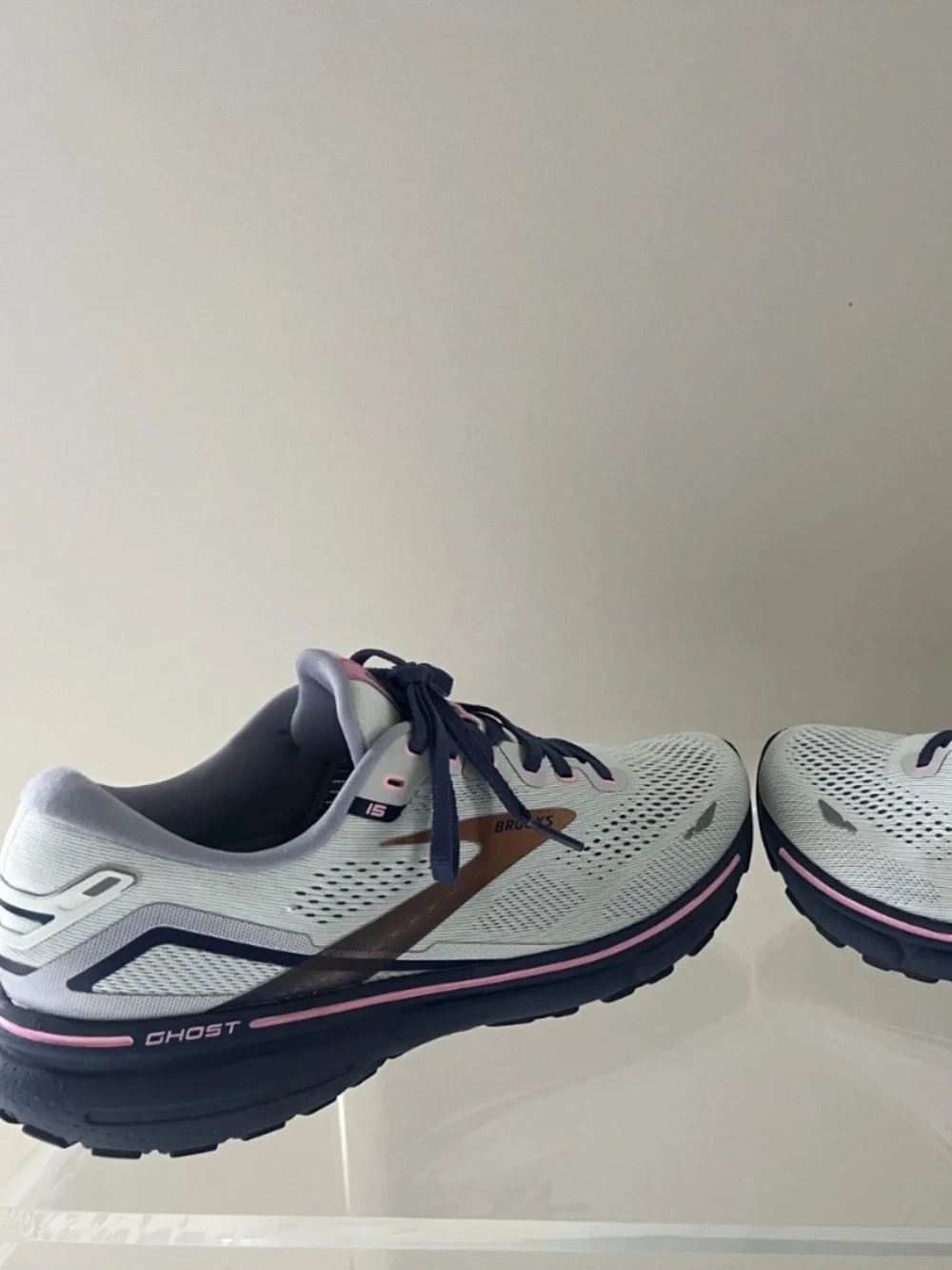 Brooks Ghost Womens US Size 10 Gray mesh Athletic Running Shoes